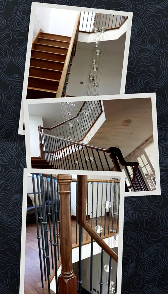 Burn damaged inlay chest repaired.