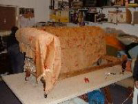 The loose frame is repaired