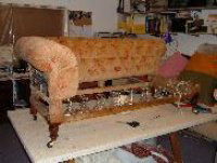 The loose frame is repaired